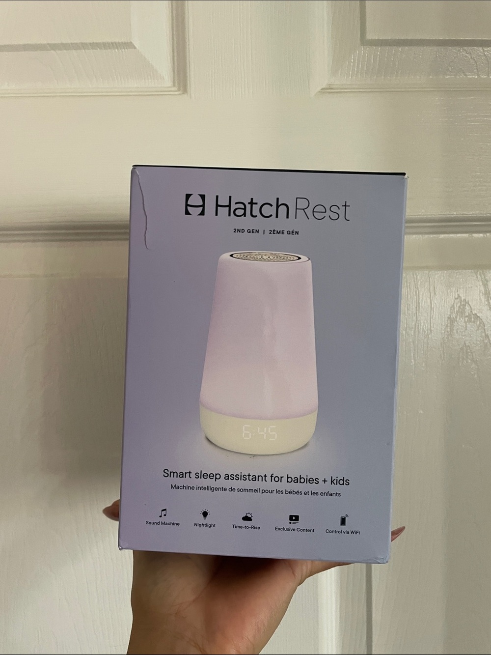 Hatch Rest 2nd Gen Nightlight and Sound Machine - Open Box